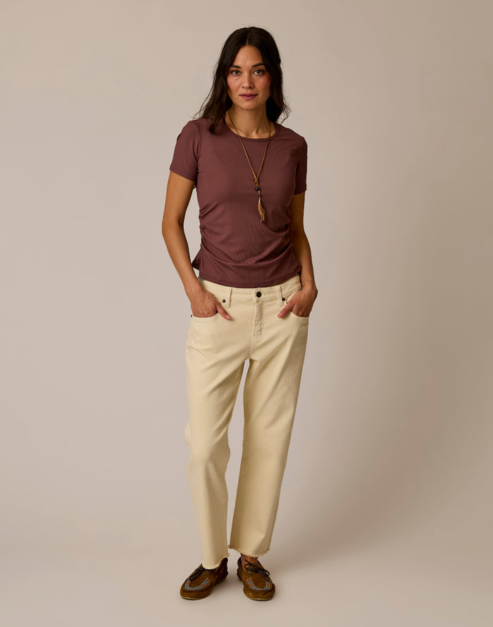 Vega Rib Tee 2.0: Coco