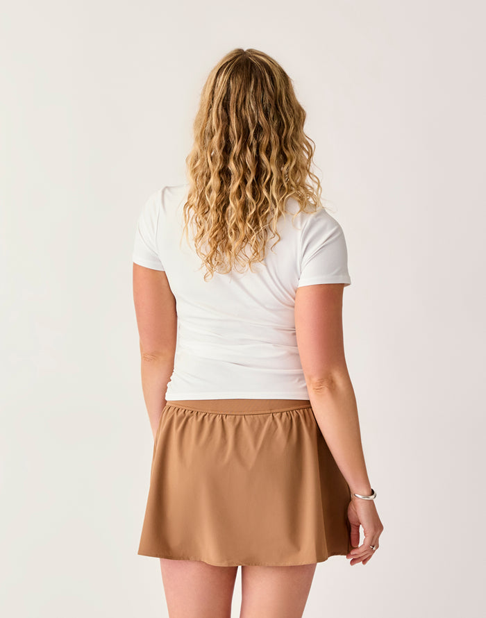 Vega Rib Tee: Cloud