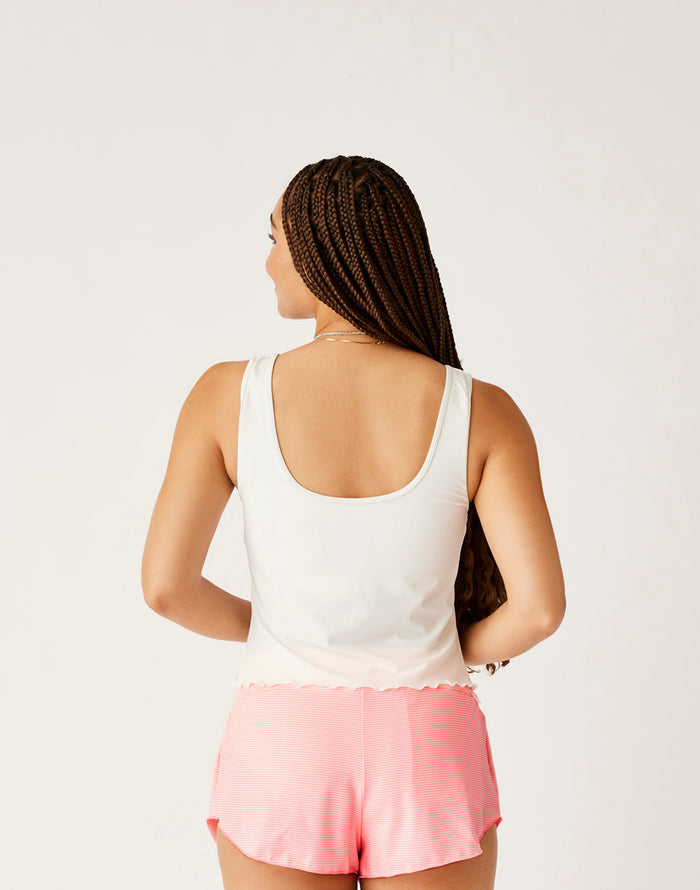 Vida Notchneck Tankini: Cloud