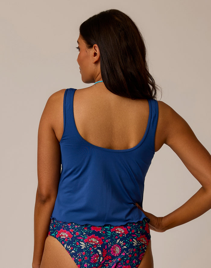 Vida Notchneck Tankini: Setsail