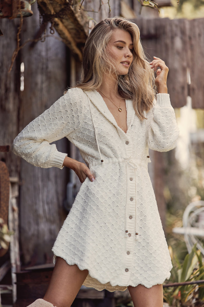 Wild West Knit Mini Dress