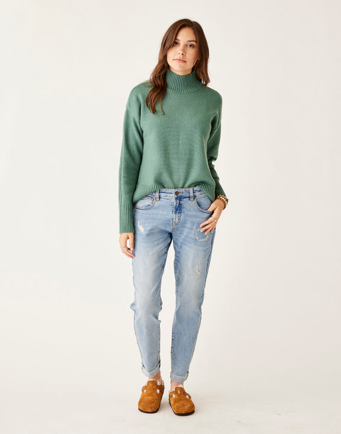 Woodward Sweater: Forest Heather - FINAL SALE