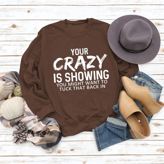 Coffee color sweater (white color picture) / S