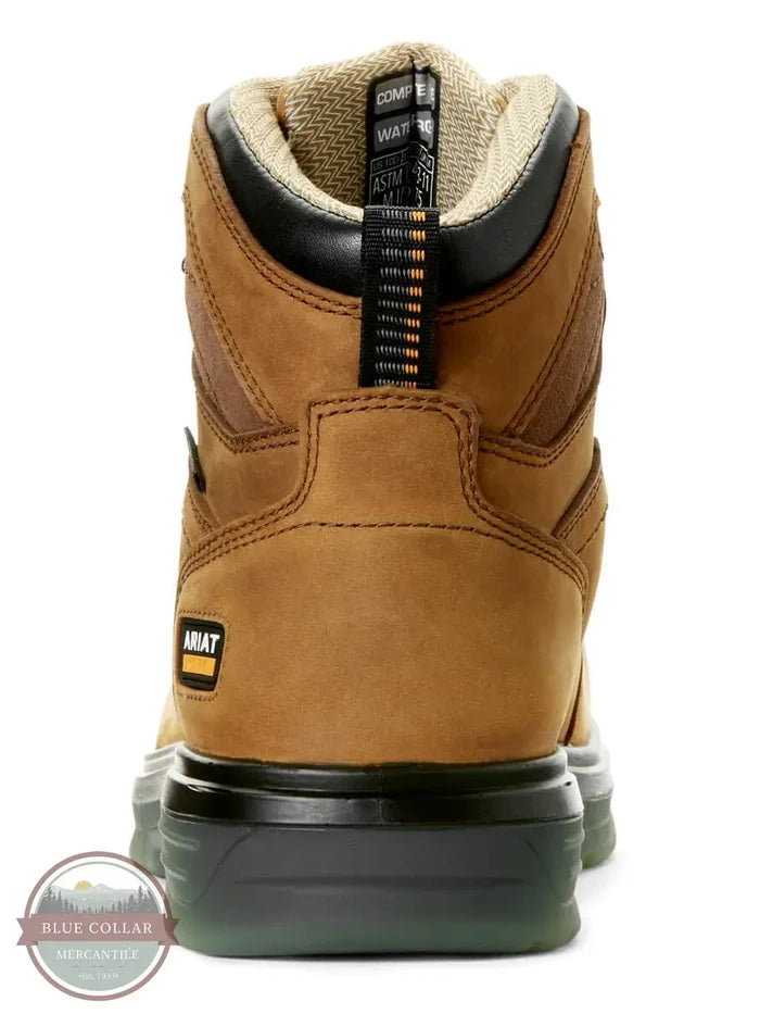 Ariat 10032608 Turbo 6 Inch Waterproof Work Boot heel