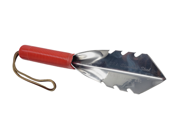 11" Stainless Trowel w/ Cutting Edge-Wilcox-Atlas Preservation
