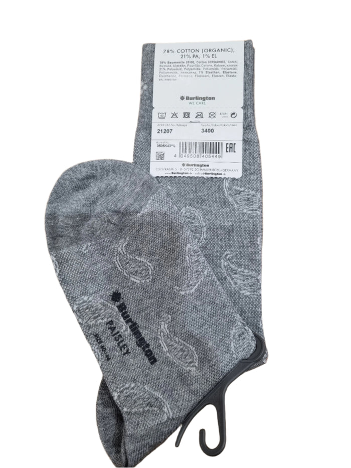 21207 PAISLEY BURLINGTON SOCKS