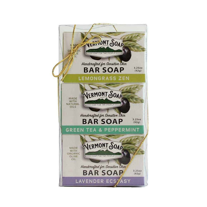 3-Bar Gift Set - Aromatherapy-Vermont Soap-Atlas Preservation
