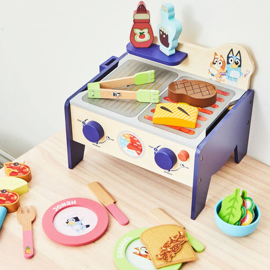 8th Wonder Personalised Bluey Wooden Grill Playset