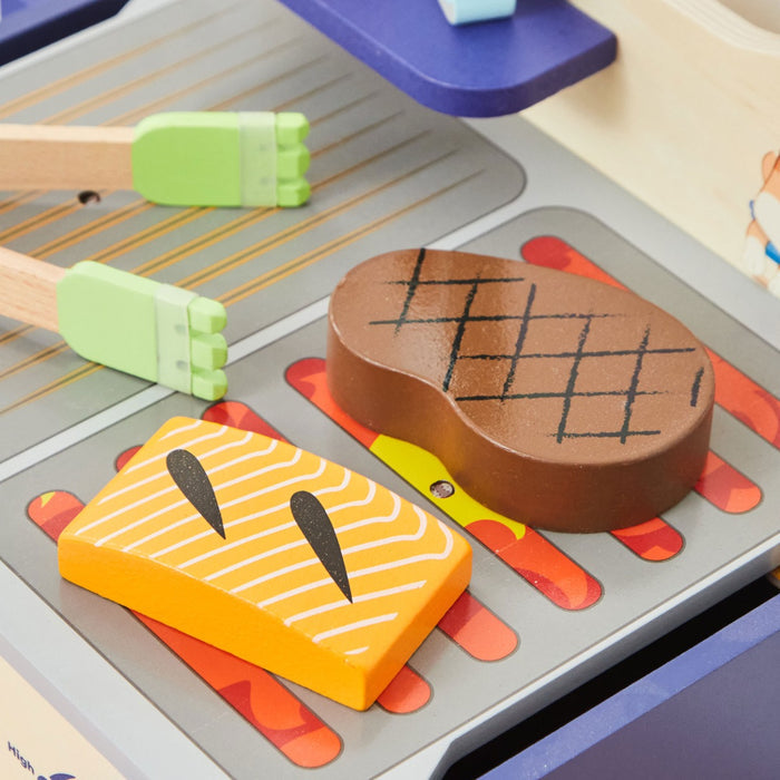 8th Wonder Personalised Bluey Wooden Grill Playset