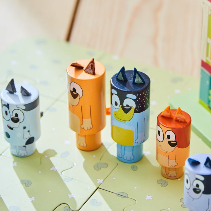8th Wonder Personalised Bluey Wooden House Playset