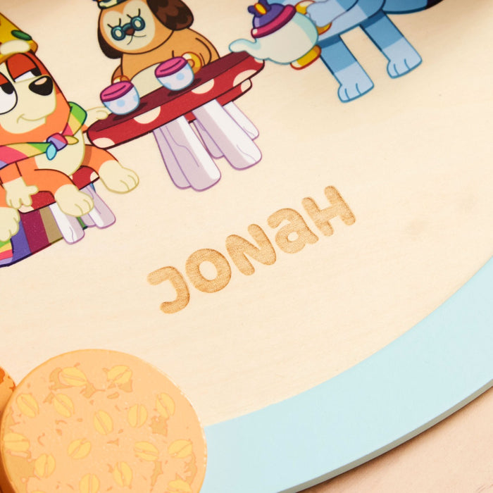 8th Wonder Personalised Bluey Wooden Tea Party Set