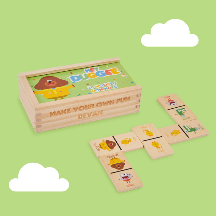 8th Wonder Personalised Hey Duggee Wooden Dominoes