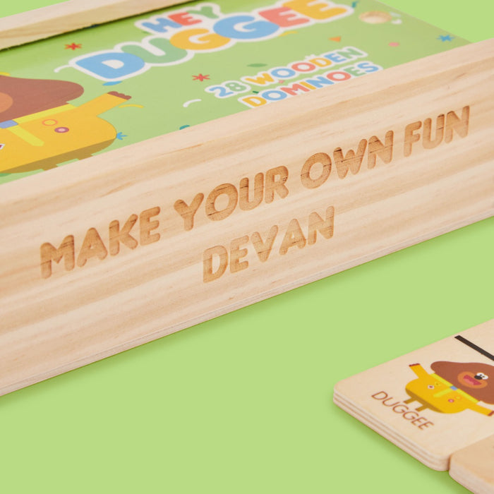 8th Wonder Personalised Hey Duggee Wooden Dominoes