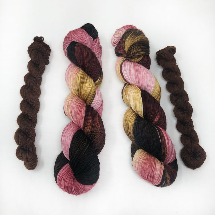 A warm hug   - sock yarn with mini - wholesale
