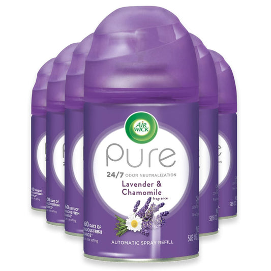 Air Wick Freshmatic Lavender & Chamomile Automatic Spray Refill - 6.17 oz - 6 Pack