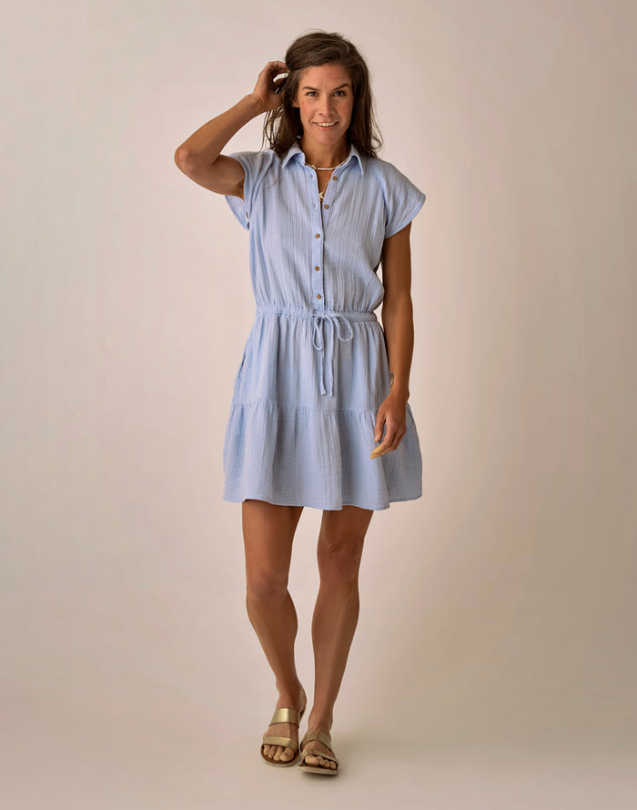 Alex Gauze Dress: Kentucky