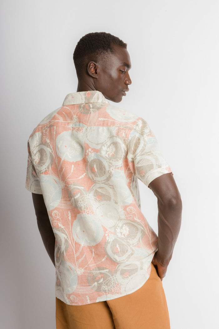 Alvin | Men's Swirl Print Woven Shirt