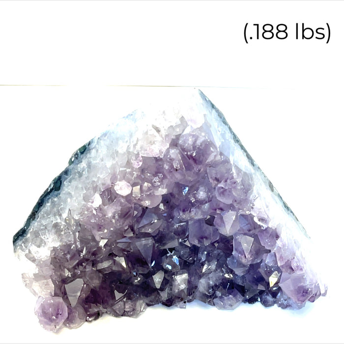 One Amethyst - two sides polished (.188 lbs.) Gemstone