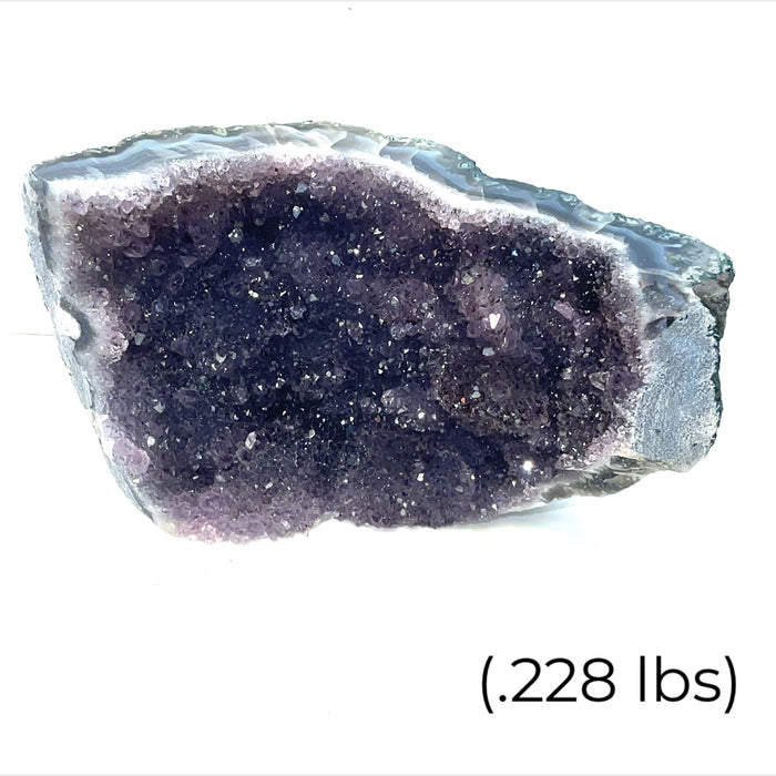 One Amethyst - two sides polished (.228 lbs.) Gemstone