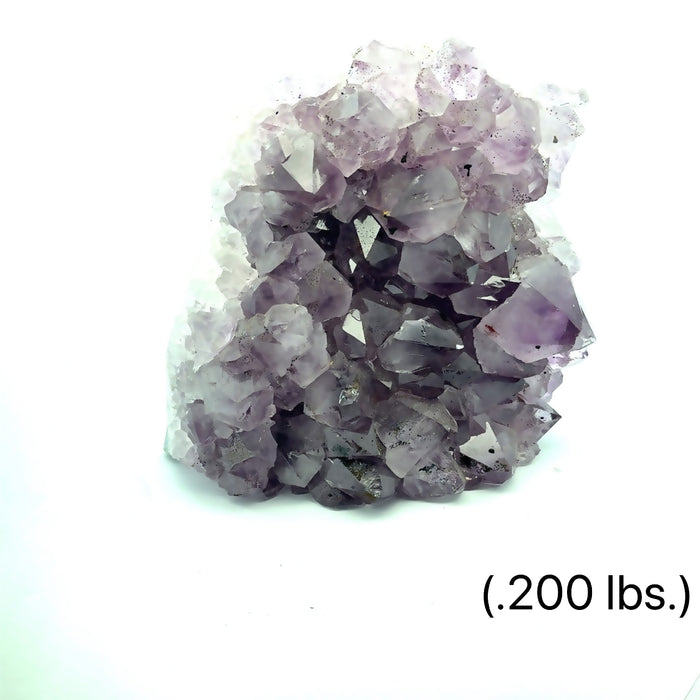 One Amethyst - one side polished (.200 lbs.) Gemstone