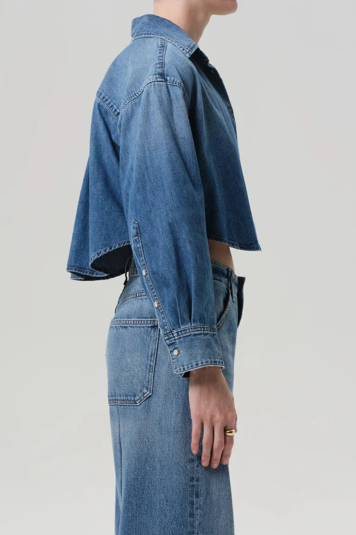 Ana Cropped Shirt Tops Citizens of Humanity