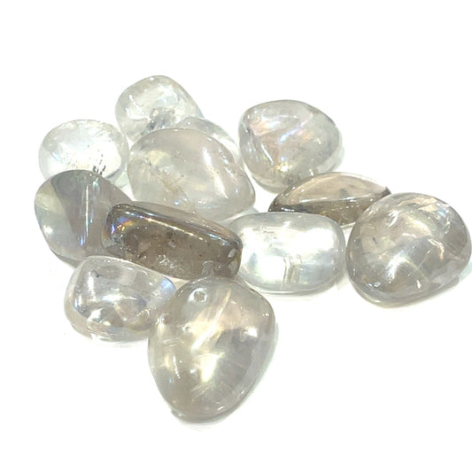 Angel Aura Quartz tumbled gemstones