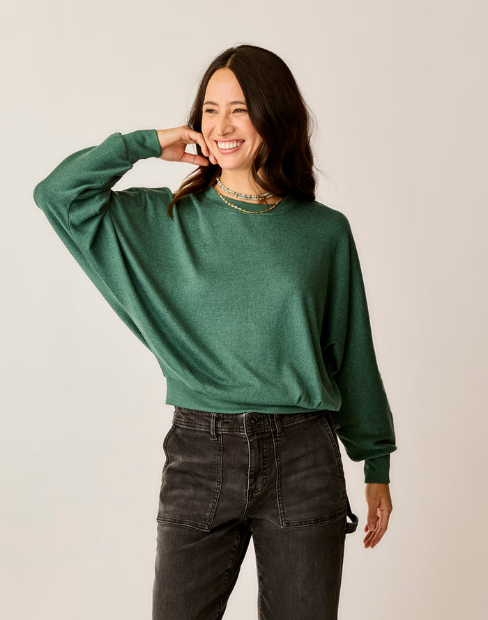 Anneke Supersoft Dolman: Bistro Heather