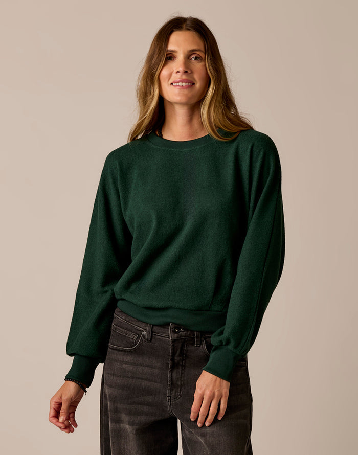 Anneke Supersoft Dolman: Dark Pine Heather