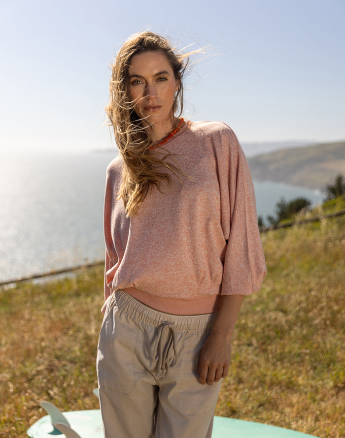Anneke Supersoft Dolman: Lt. Henna Heather - FINAL SALE