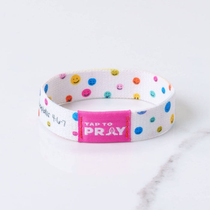 Anxious for Nothing | Kingfolk Series Wristband | Tap To Pray™