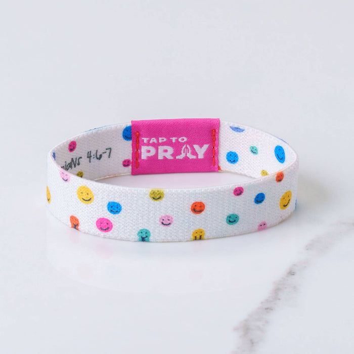 Anxious for Nothing | Kingfolk Series Wristband | Tap To Pray™