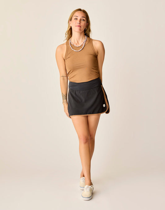 Anya Balsa Skort: Black - FINAL SALE