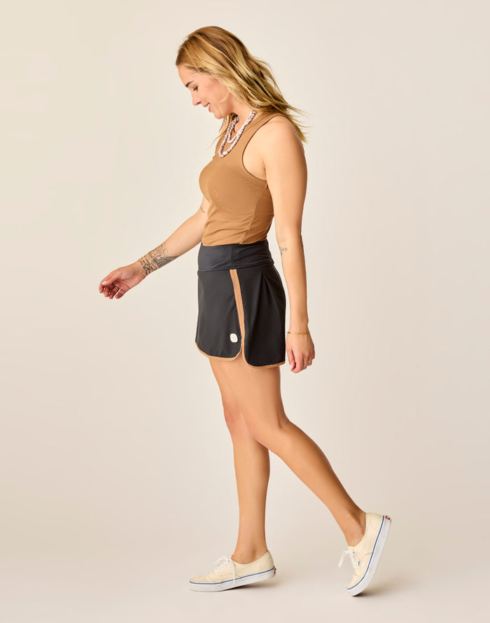 Anya Balsa Skort: Black - FINAL SALE