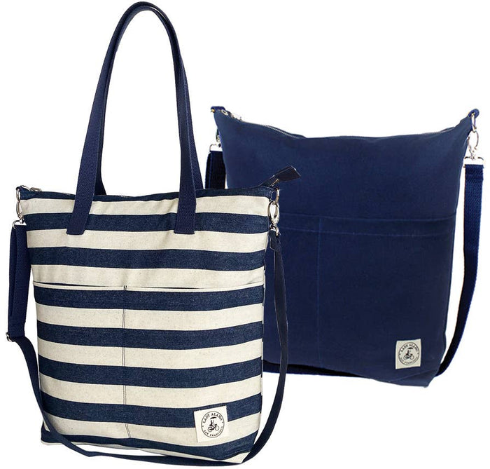 Aria Reversible Messenger: Broad Stripes