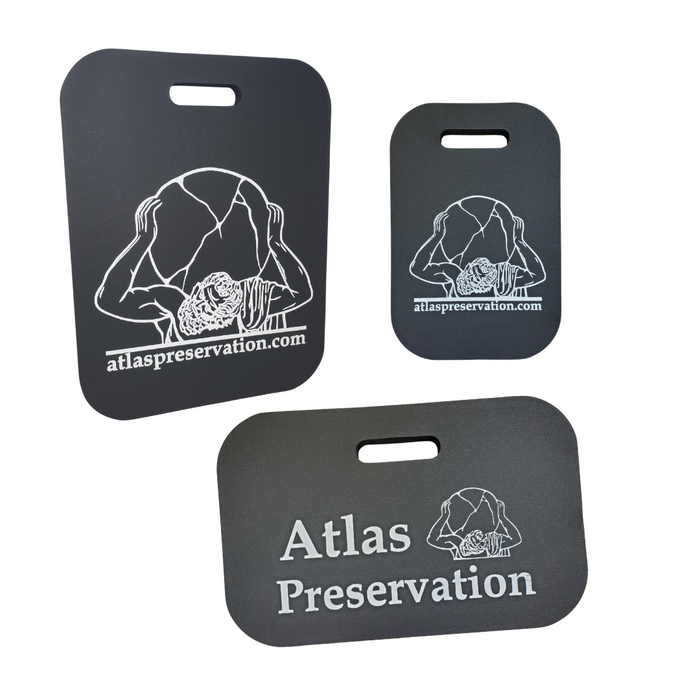 Atlas Logo Kneeling Pad-Atlas Preservation-Atlas Preservation