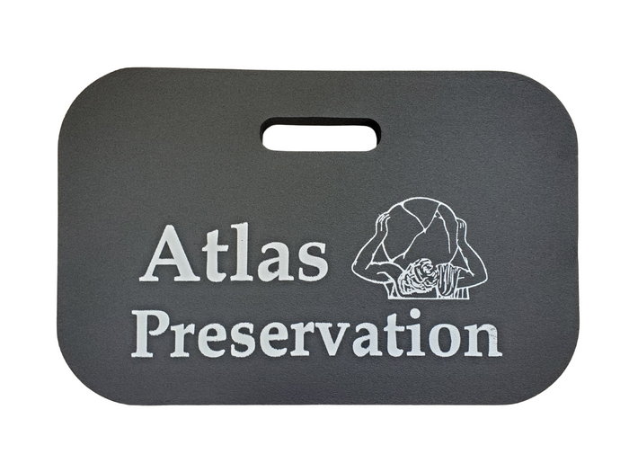Atlas Logo Kneeling Pad-Atlas Preservation-Atlas Preservation