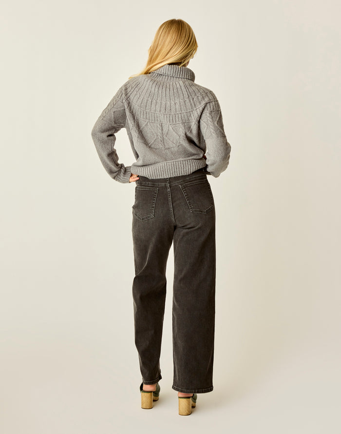 Audrey Wide Leg: Black