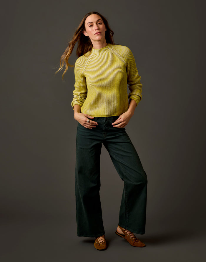 Audrey Wide Leg: Everpine