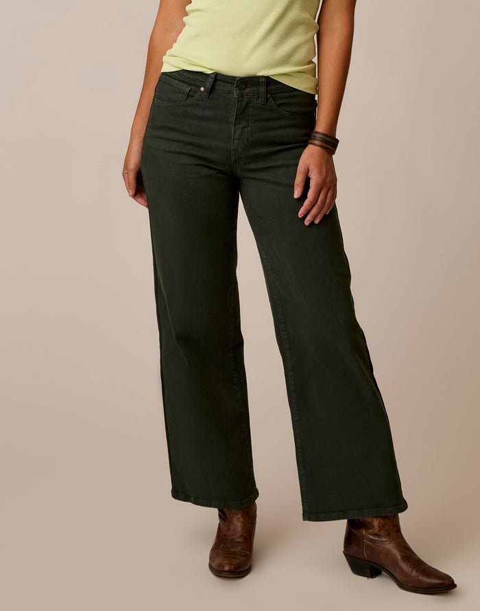 Audrey Wide Leg: Everpine