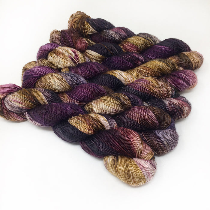 Aughra - wholesale- 70/30 merino silk single ply