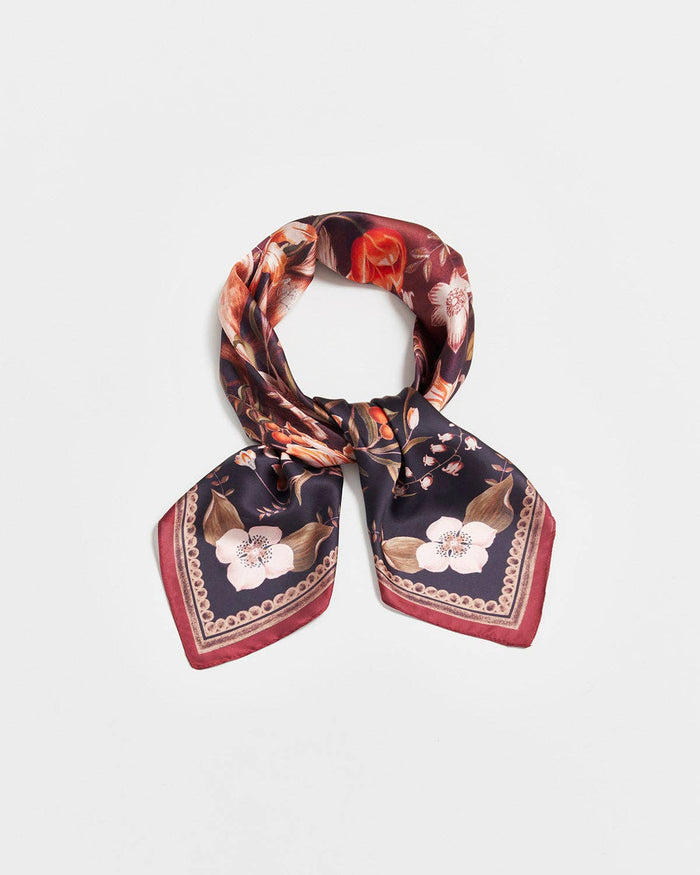 Aurora Tales Peach Square Scarf