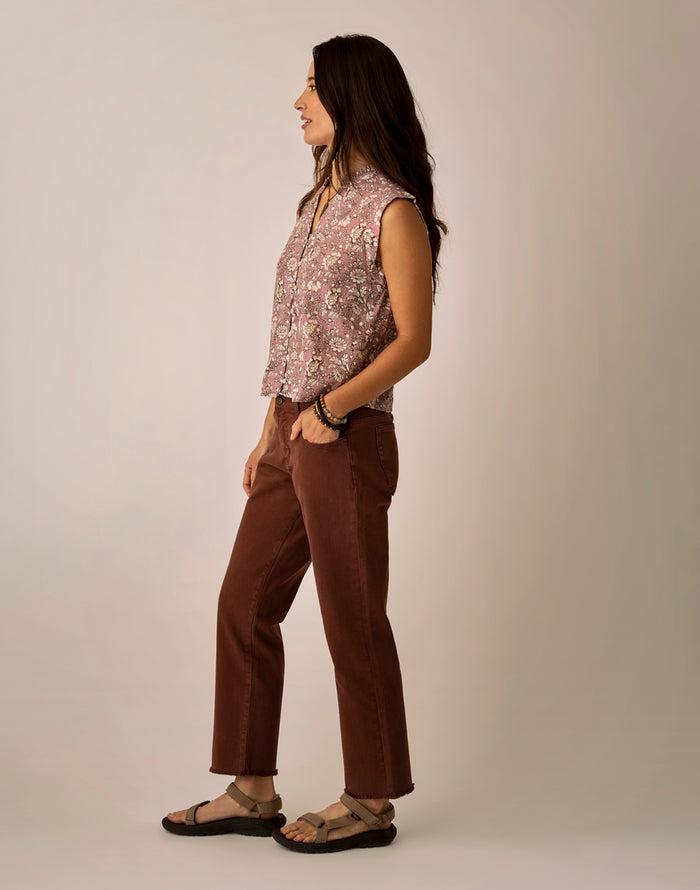 Austin Crop Jean: Coco