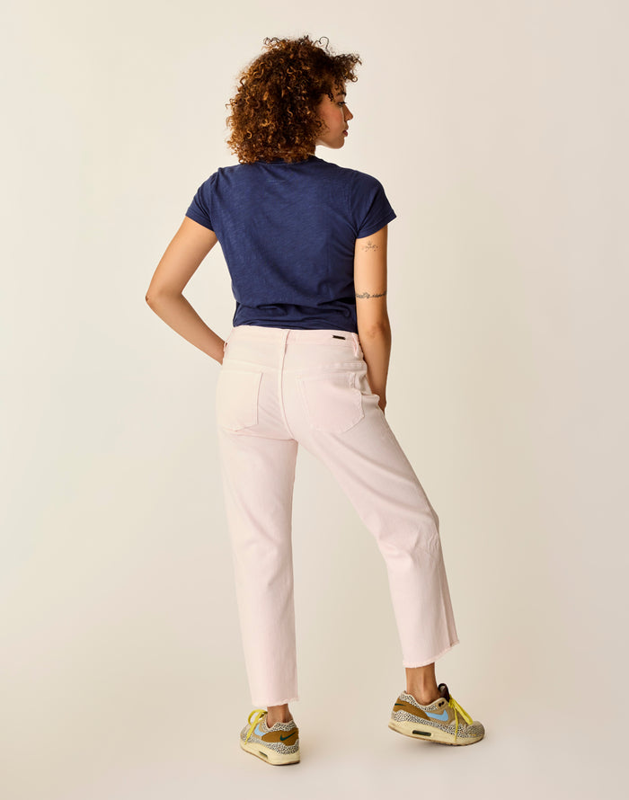 Austin Crop Jean: Pastel - FINAL SALE