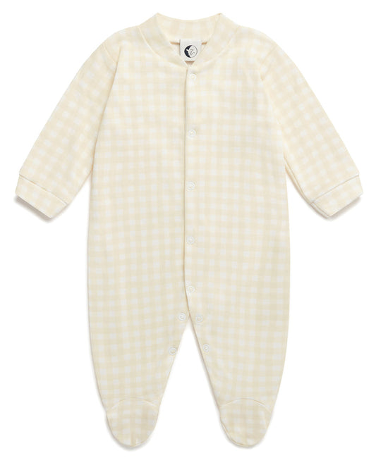 BABY SLEEPSUIT | BUTTERMILK