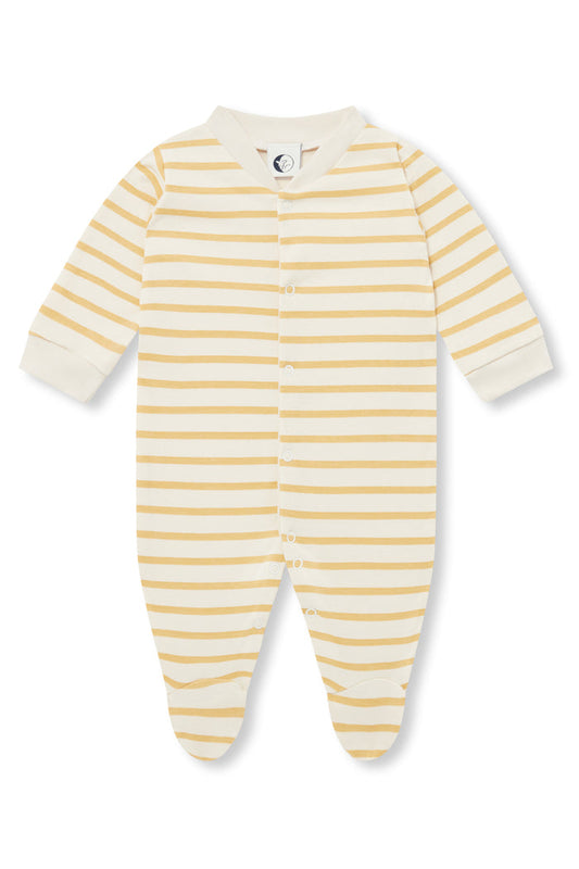BABY SLEEPSUIT | CARAMEL BRETON