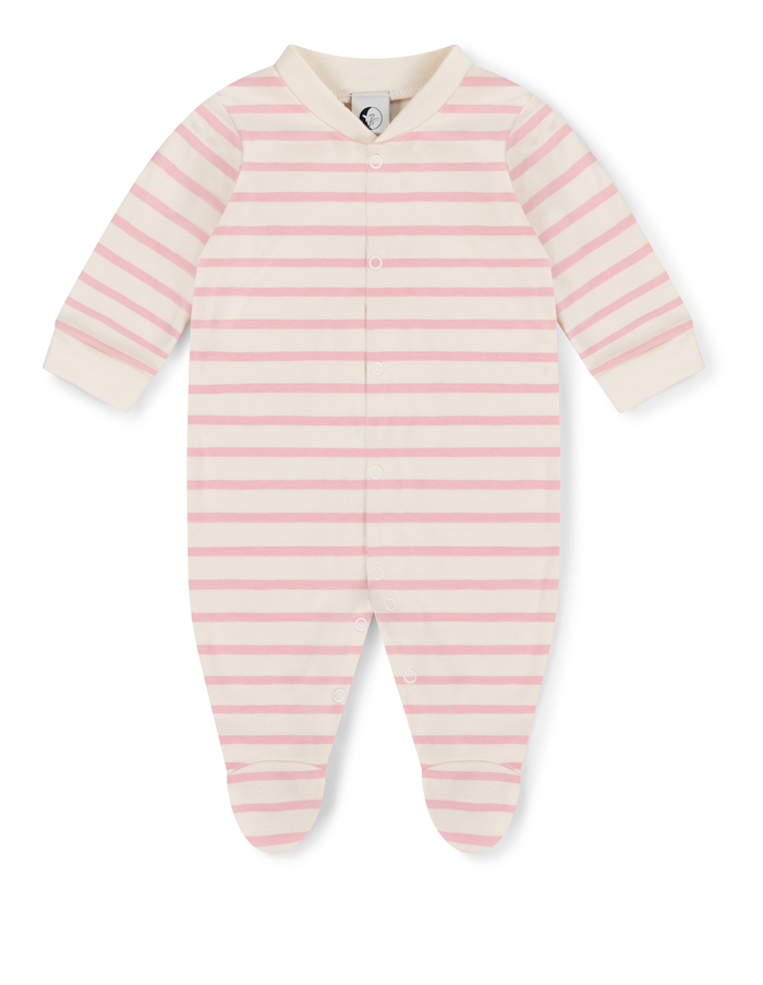 BABY SLEEPSUIT | PINK BRETON