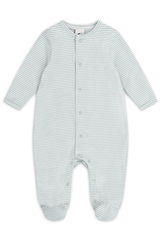 BABY SLEEPSUIT | SEA BREEZE STRIPE