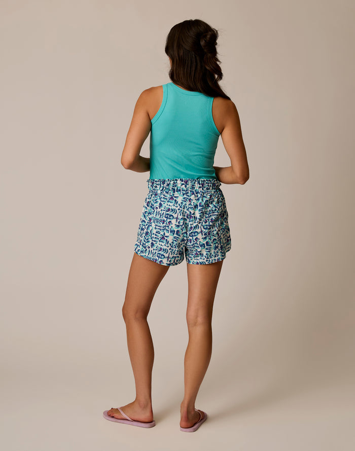 Bali Breeze Short: Cloud Tahiti