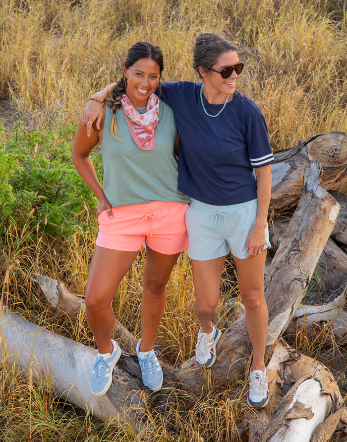 Bali Short: Electric Coral - FINAL SALE