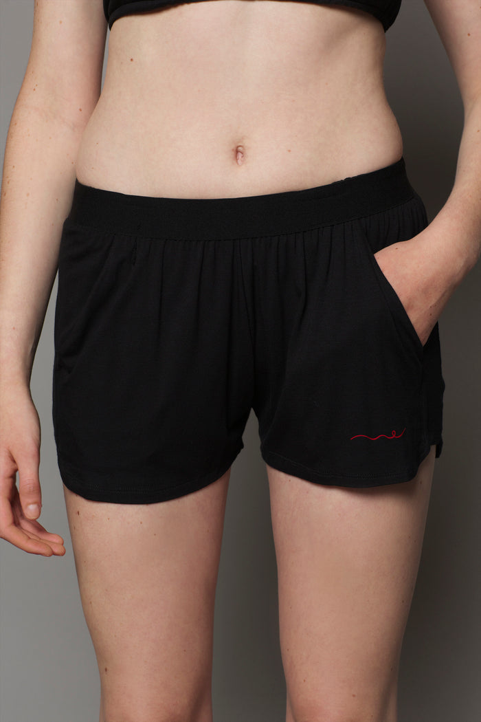 Bamboo Sport Shorts | Black